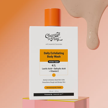 Chemist at Play Exfoliating Body Wash with Lactic Acid - 236 ml