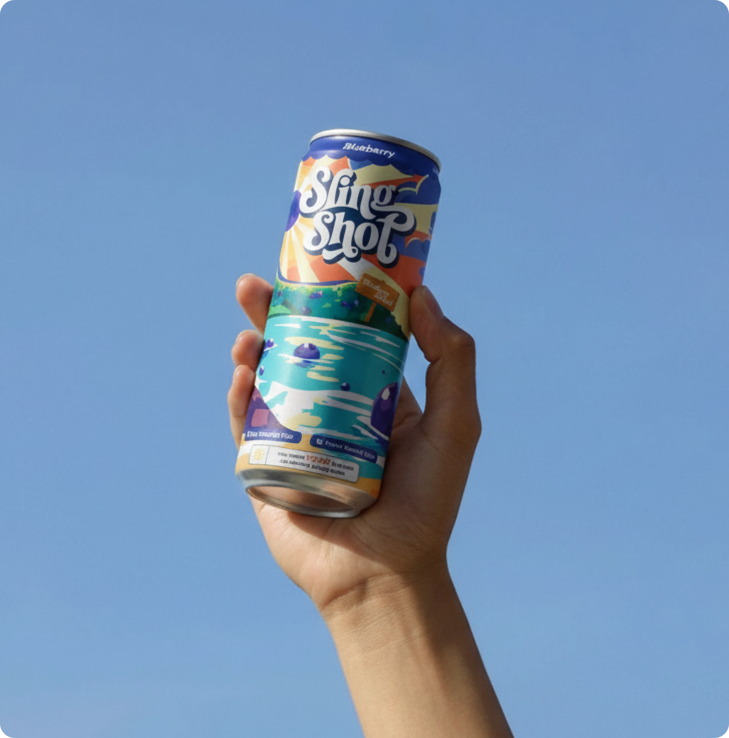 Blueberry Prebiotic Soda