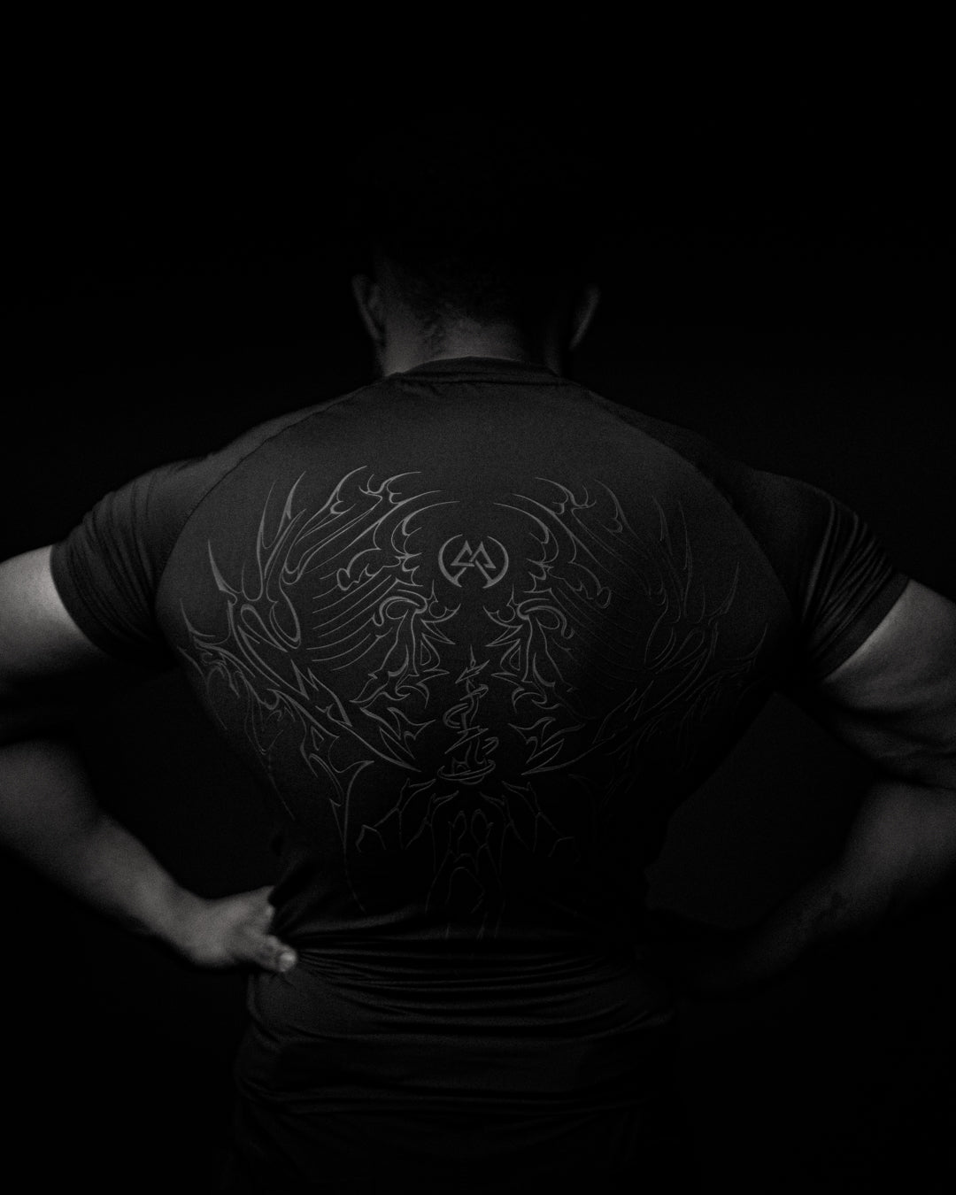 Dark Veil Half Sleeve Compression