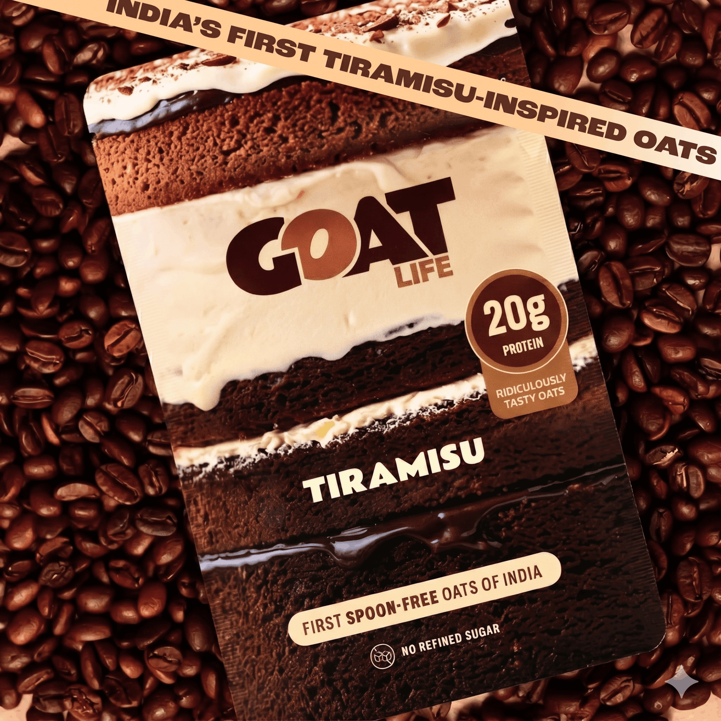 TIRAMISU HIGH PROTEIN OATS (Pack of 5)