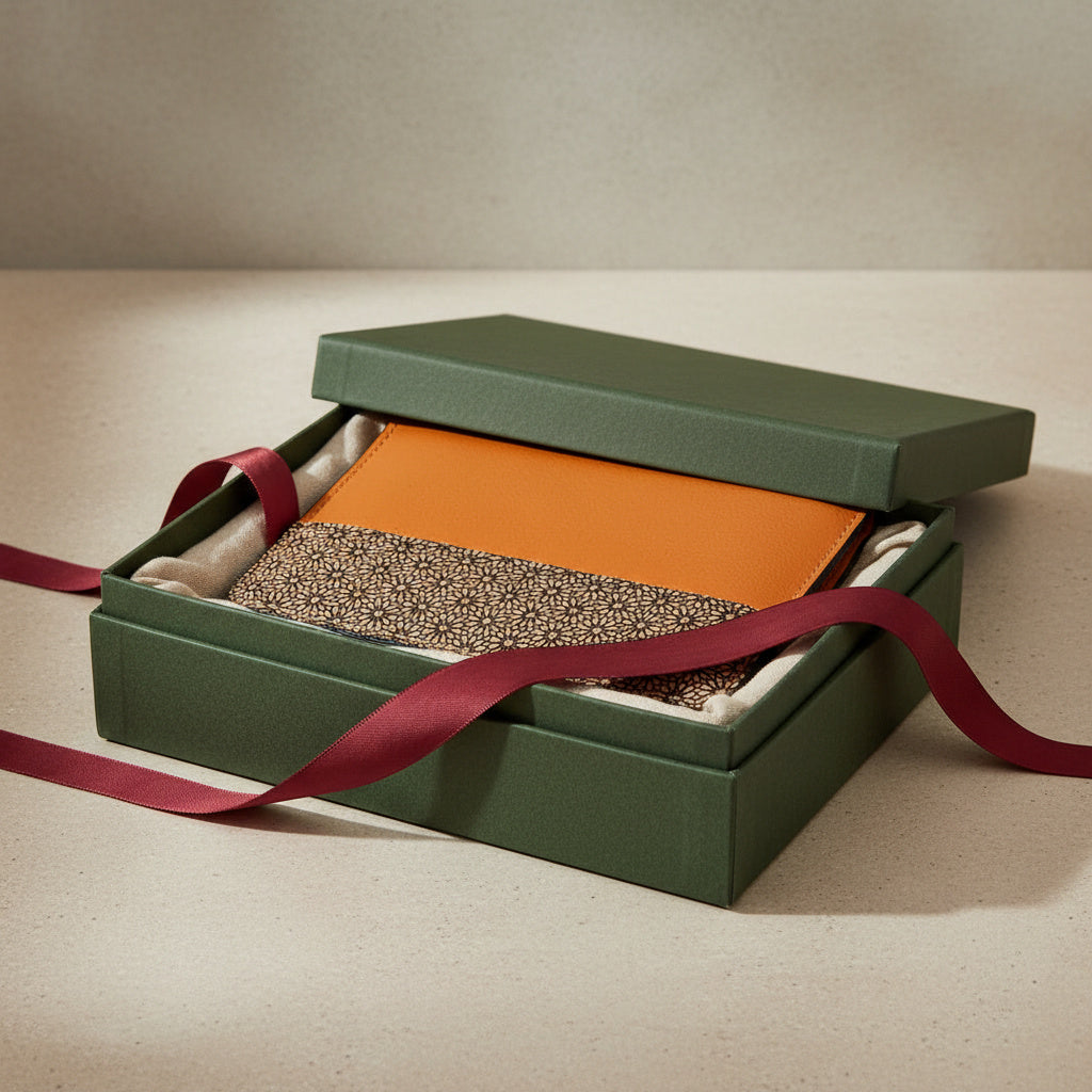 Plant Leather Passport Holder – Tan