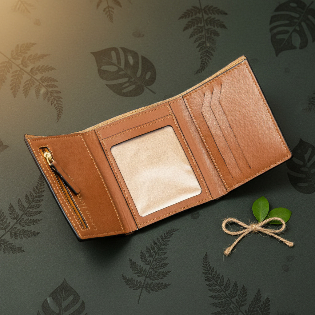 Oxylus – Gingerbread | Plant Leather Men’s Wallet