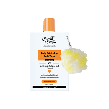 Chemist at Play Exfoliating Body Wash with Lactic Acid - 236 ml