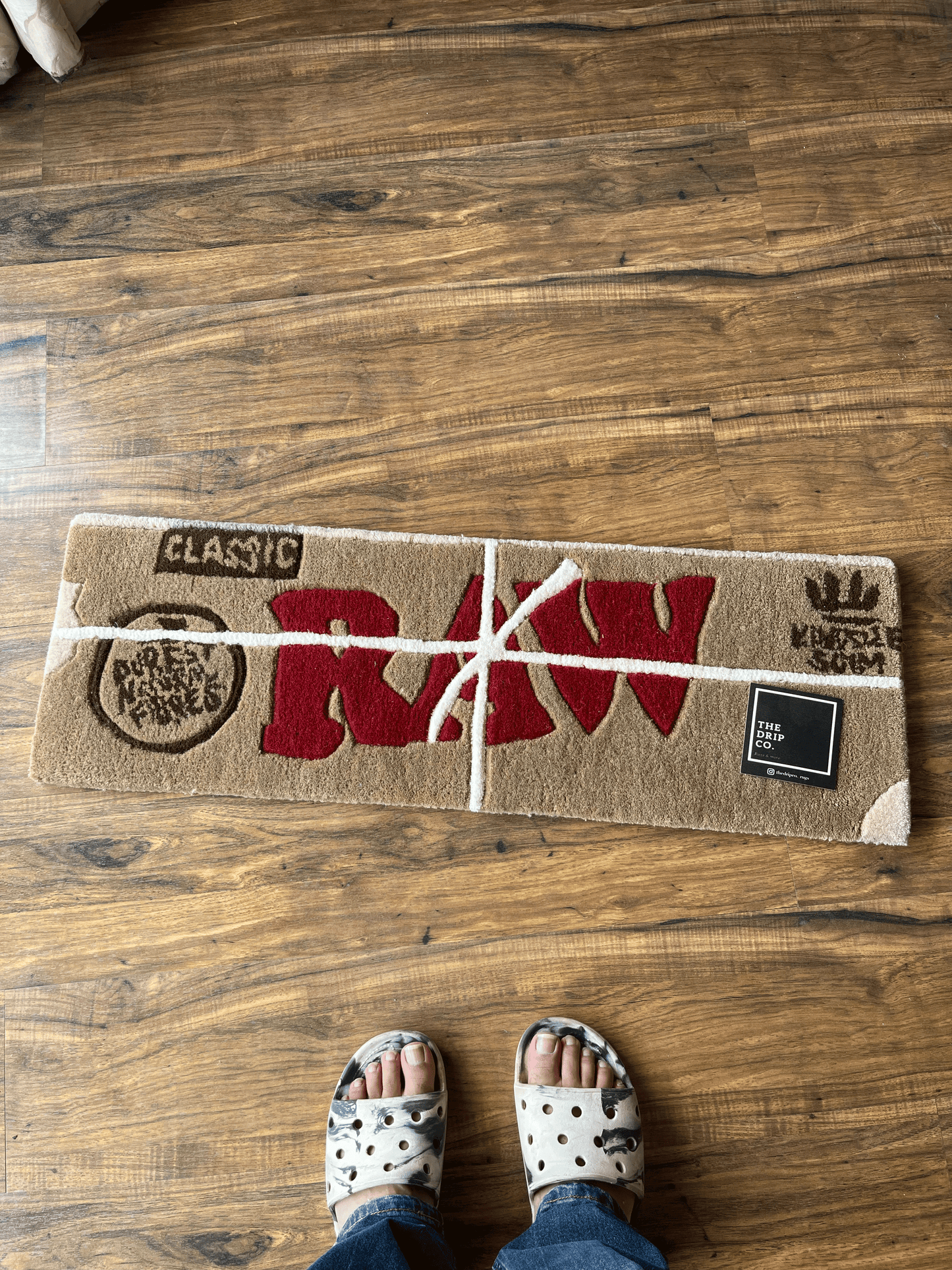 Rolling paper Rug