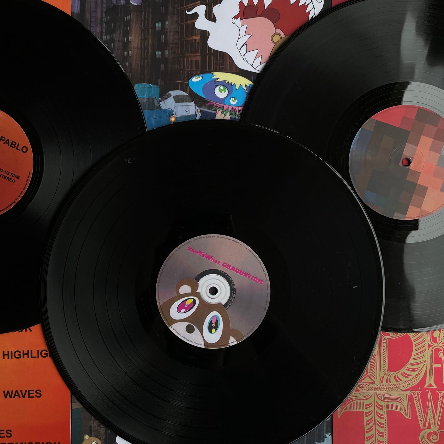 VINYL RECORDS - KANYE WEST