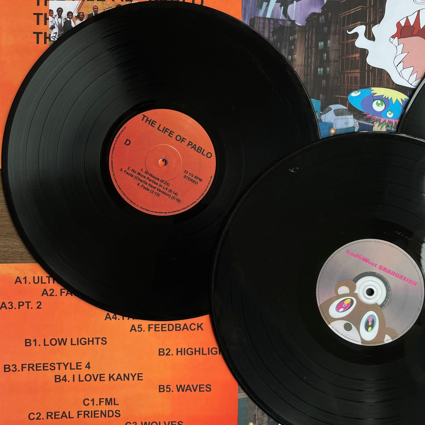 VINYL RECORDS - KANYE WEST