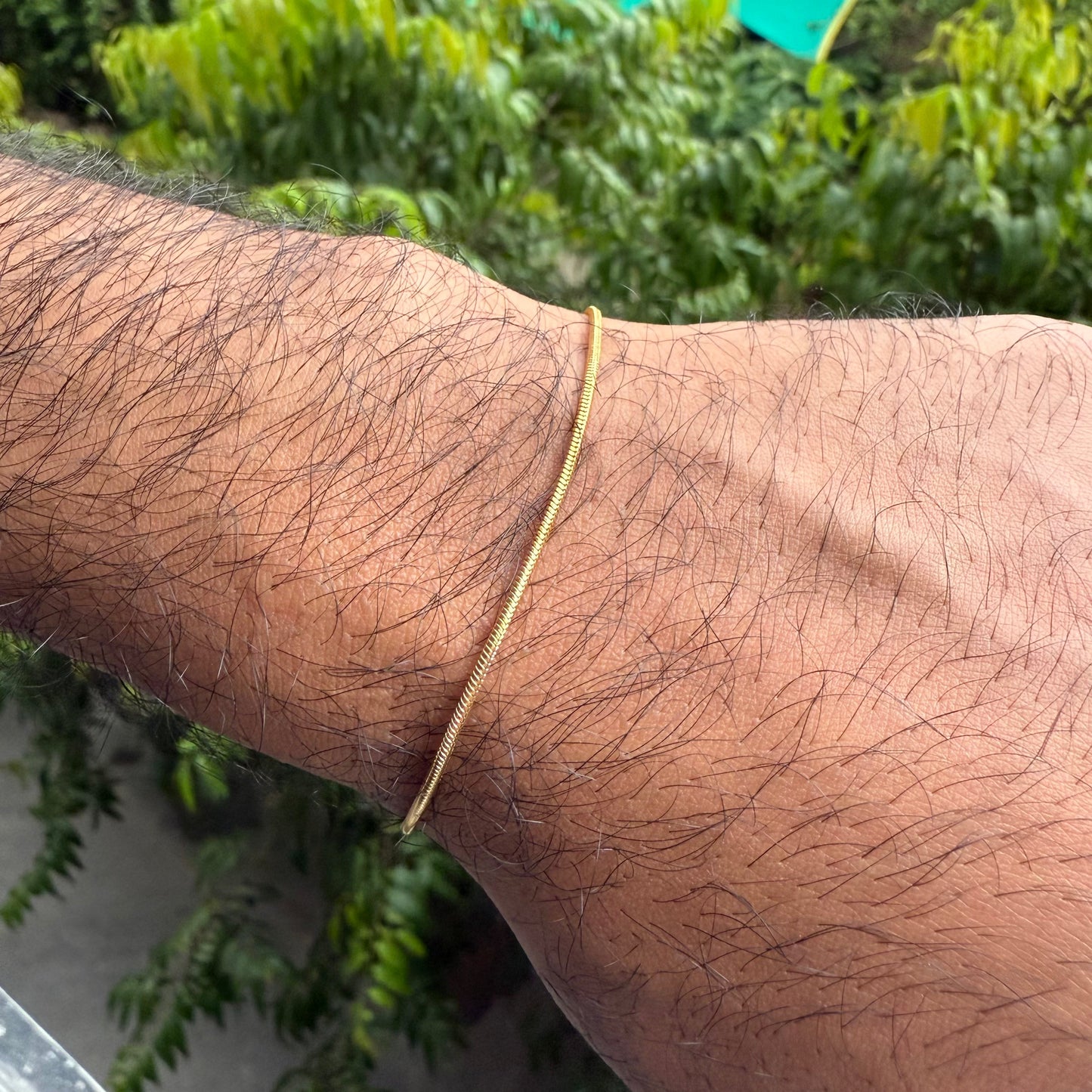 MICRO ROUND BRACELET (GOLD)