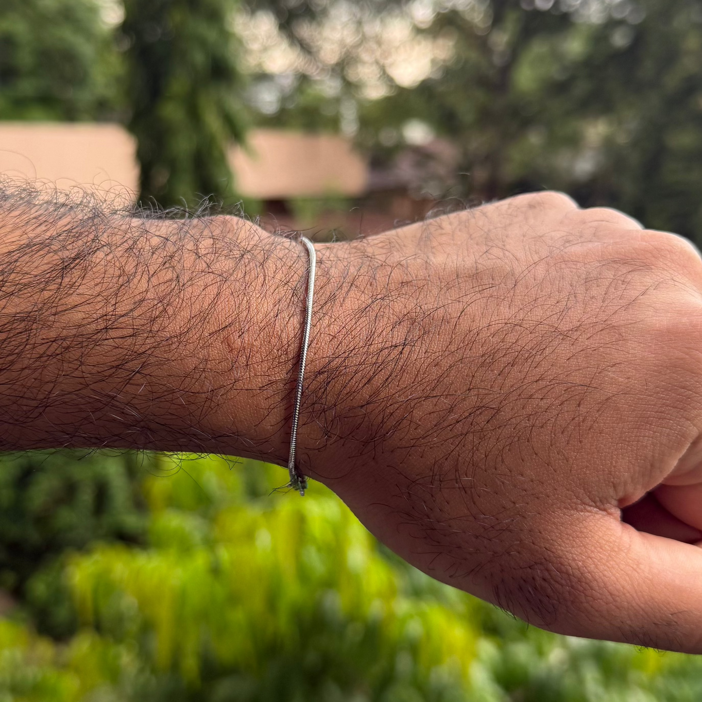 MICRO ROUND BRACELET (SILVER)