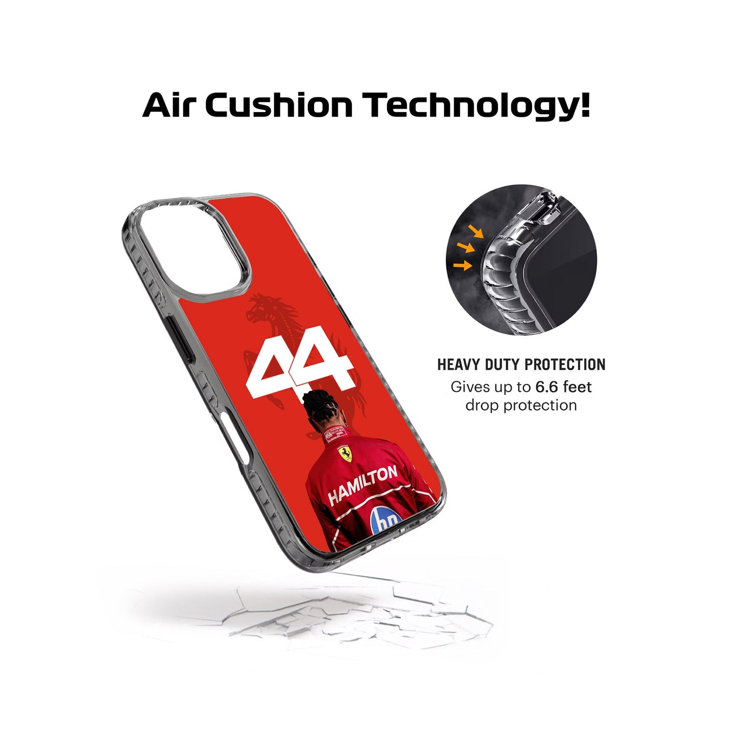 SF Lewis Hamilton 44 // Phone Case