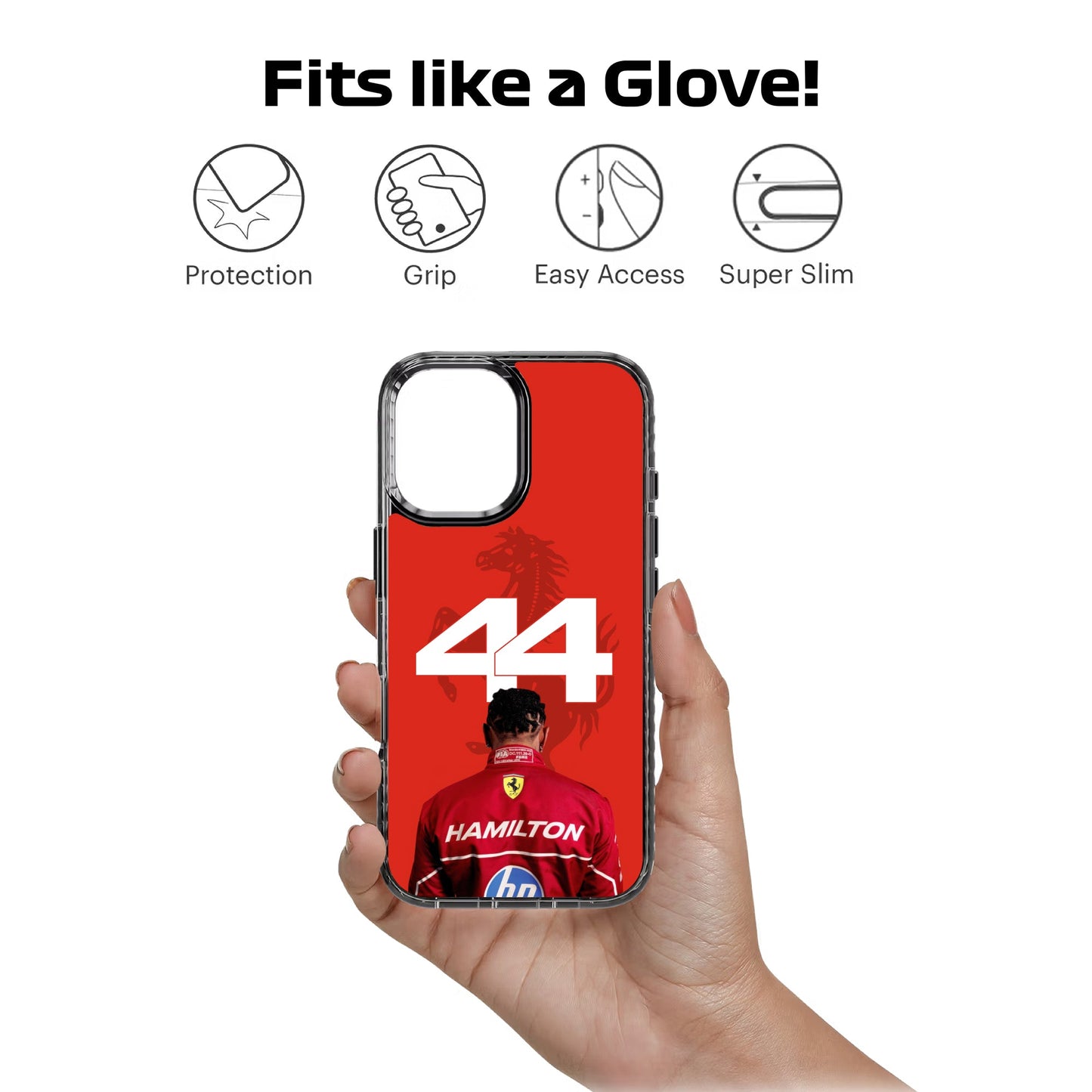 SF Lewis Hamilton 44 // Phone Case