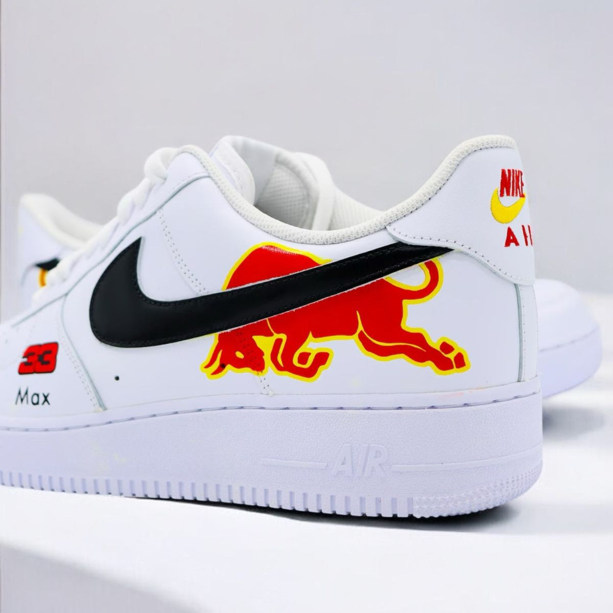 Max Verstappen x RedBull // Nike Air Force 1