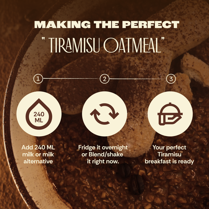 TIRAMISU HIGH PROTEIN OATS (Pack of 5)