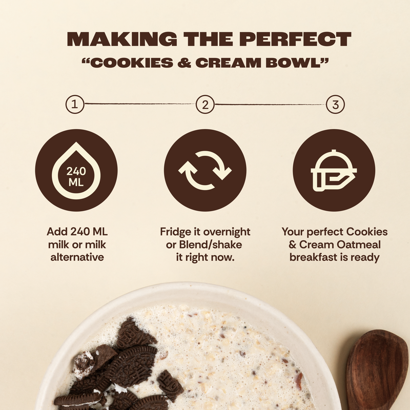 COOKIES AND CREAM - (PACK OF 5)