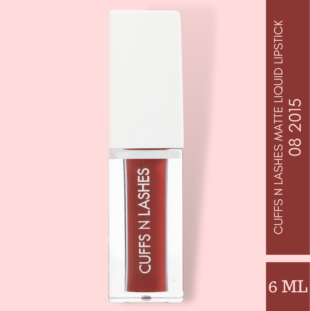Cuffs N Lashes Matte Liquid Lipstick – Smudge-Proof