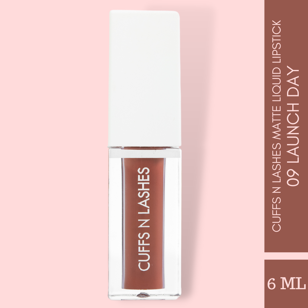 Cuffs N Lashes Matte Liquid Lipstick – Smudge-Proof