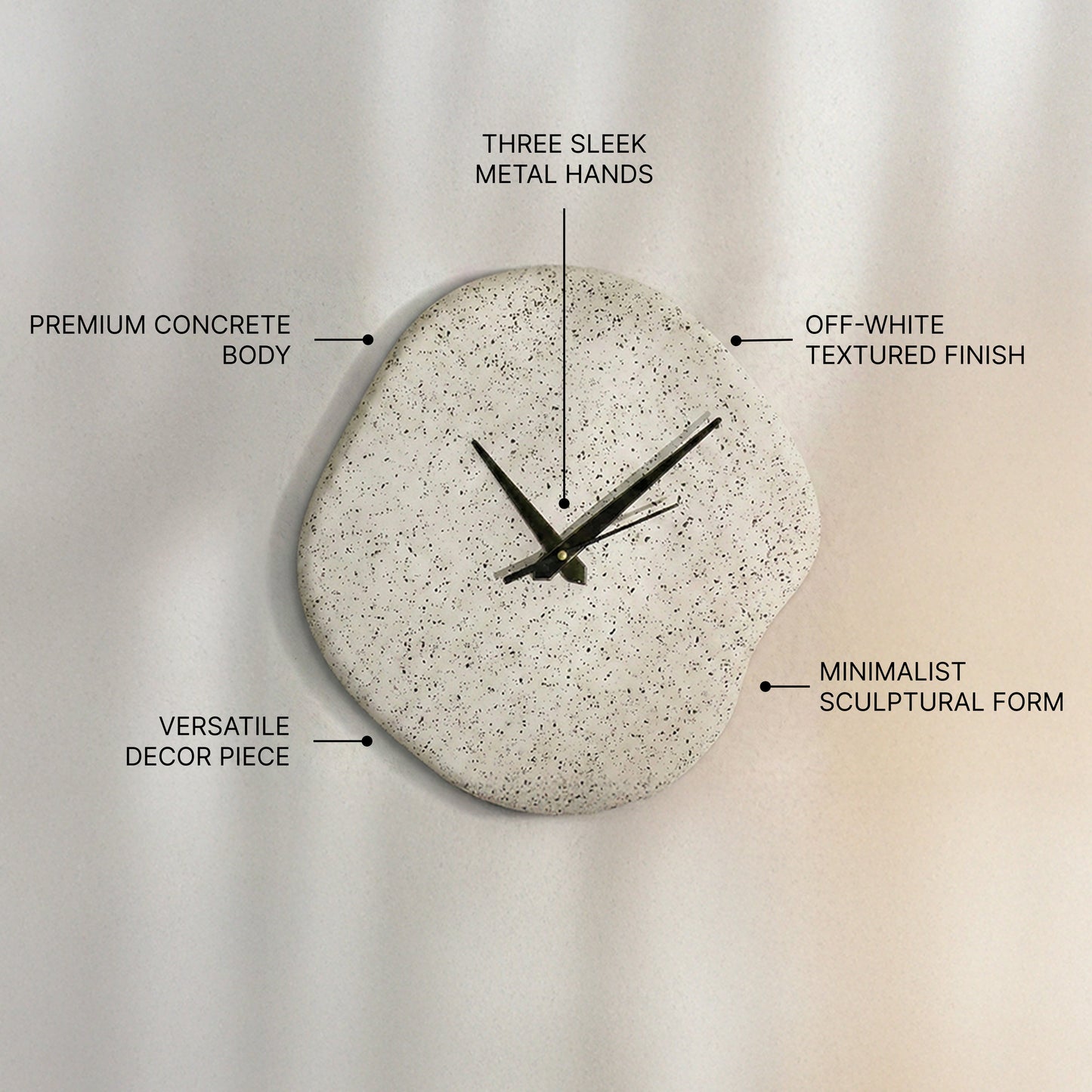 Monolith Home Decor Wall Clock