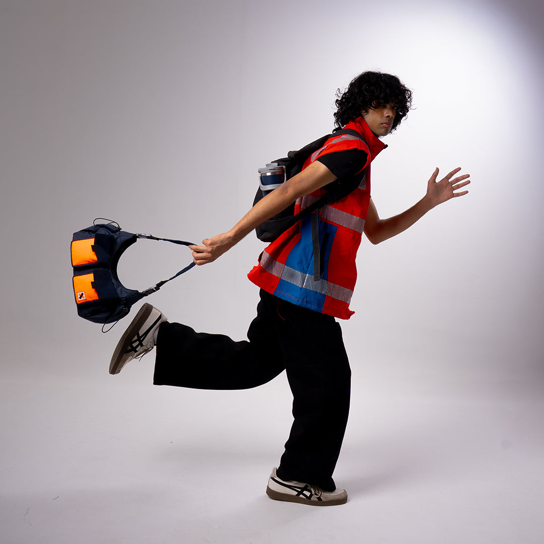 Strobe Dual Handle Bag - Navy - 13 Styles Available