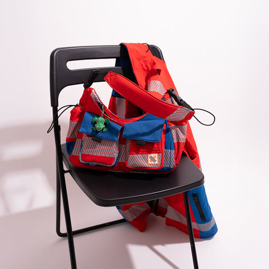 Strobe Dual Handle Bag - Red - 3 Styles Available