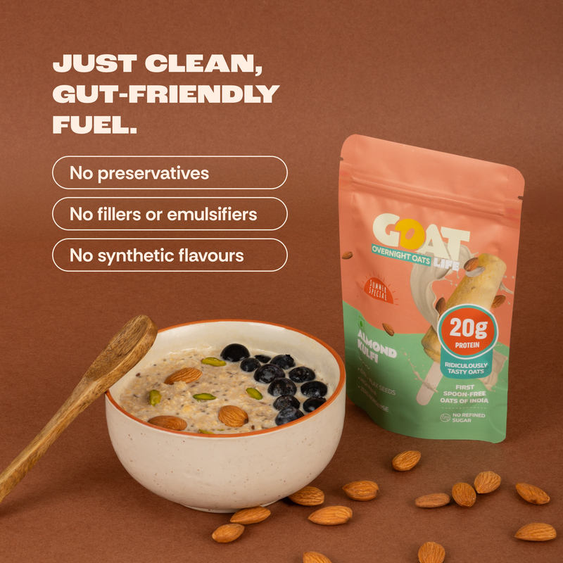 ALMOND KULFI HIGH PROTEIN OATS  - (PACK OF 5)