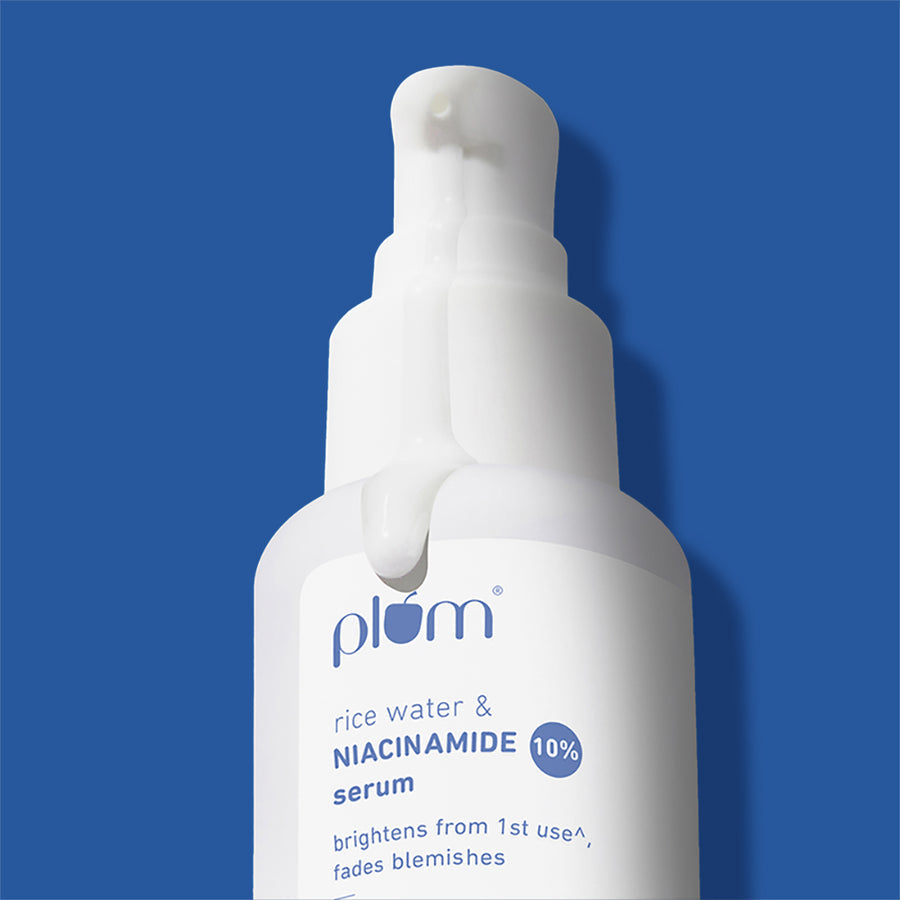 Plum 10% Niacinamide & Rice Water Brightening Face Serum