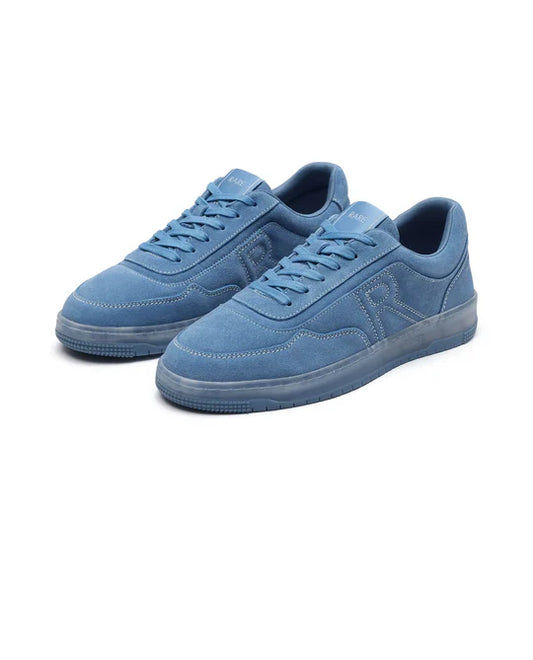 RARE RABBIT LEATHER LACE-UP SNEAKER