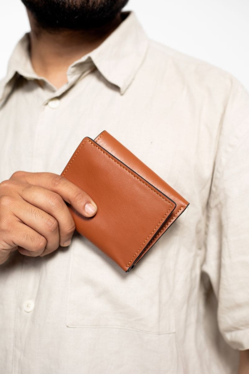 Oxylus – Gingerbread | Plant Leather Men’s Wallet