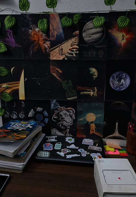 SPACEWAVE AESTHETIC - WALL COLLAGE POSTERS