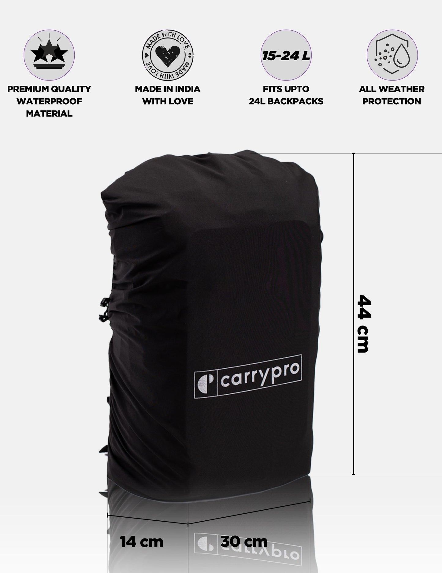 PRO Rain & Dust Cover for Backpack