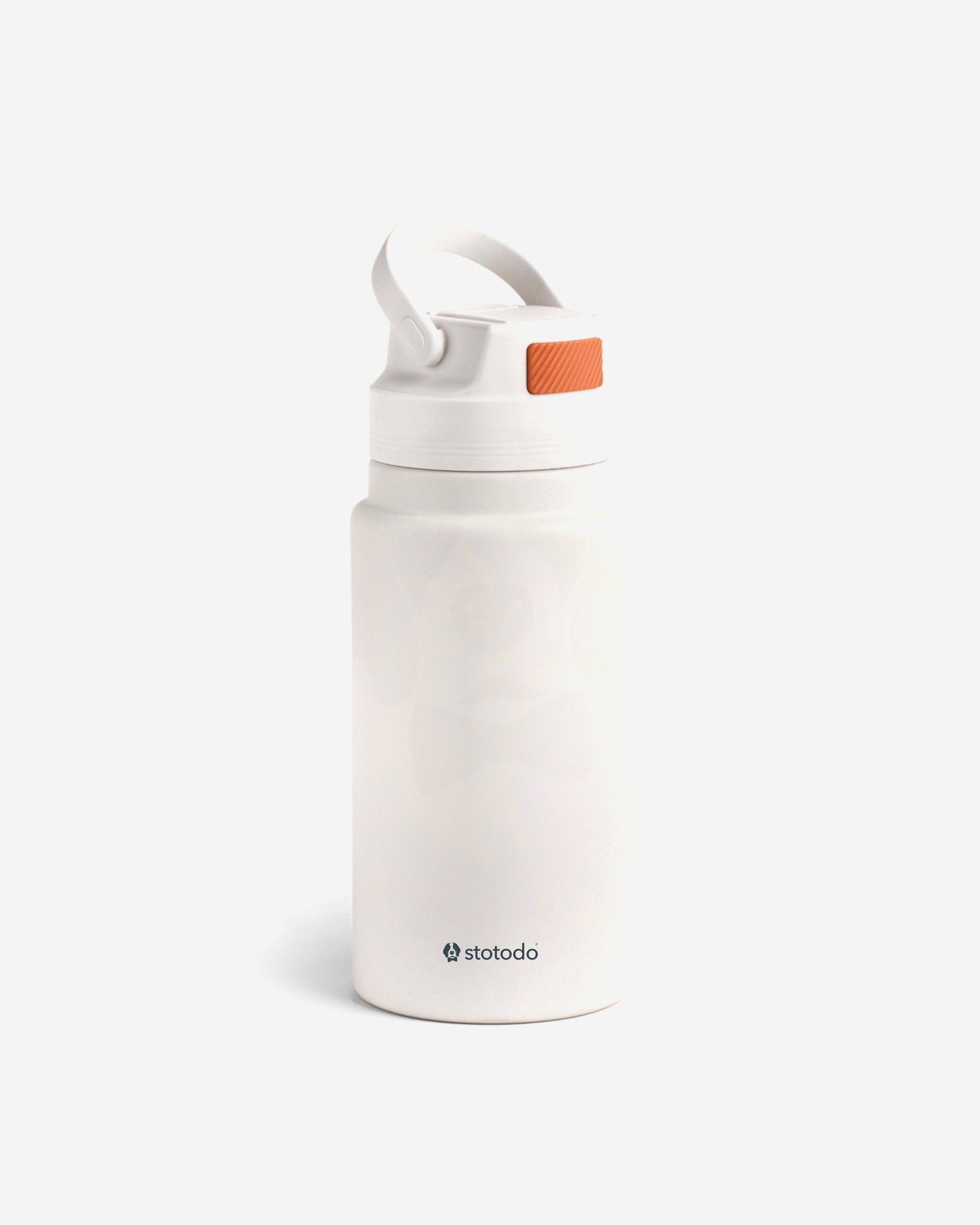 Droid Sipper Flask Black – 800ml insulated stainless steel bottle with spill-proof lid