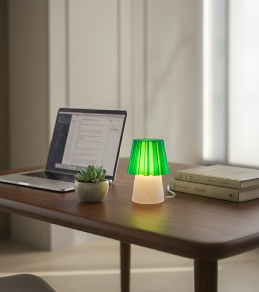Ruffle Lamp