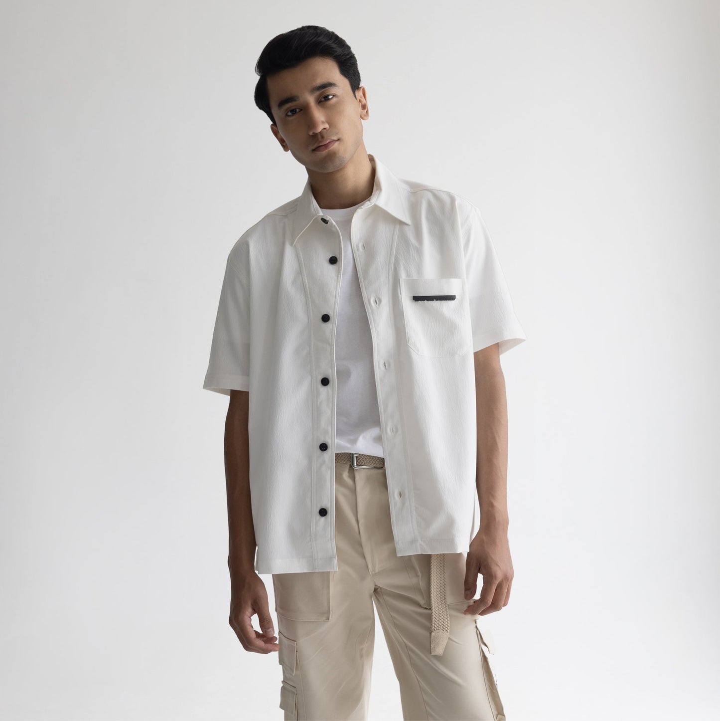 Warping theories CRINKLE SHIRT