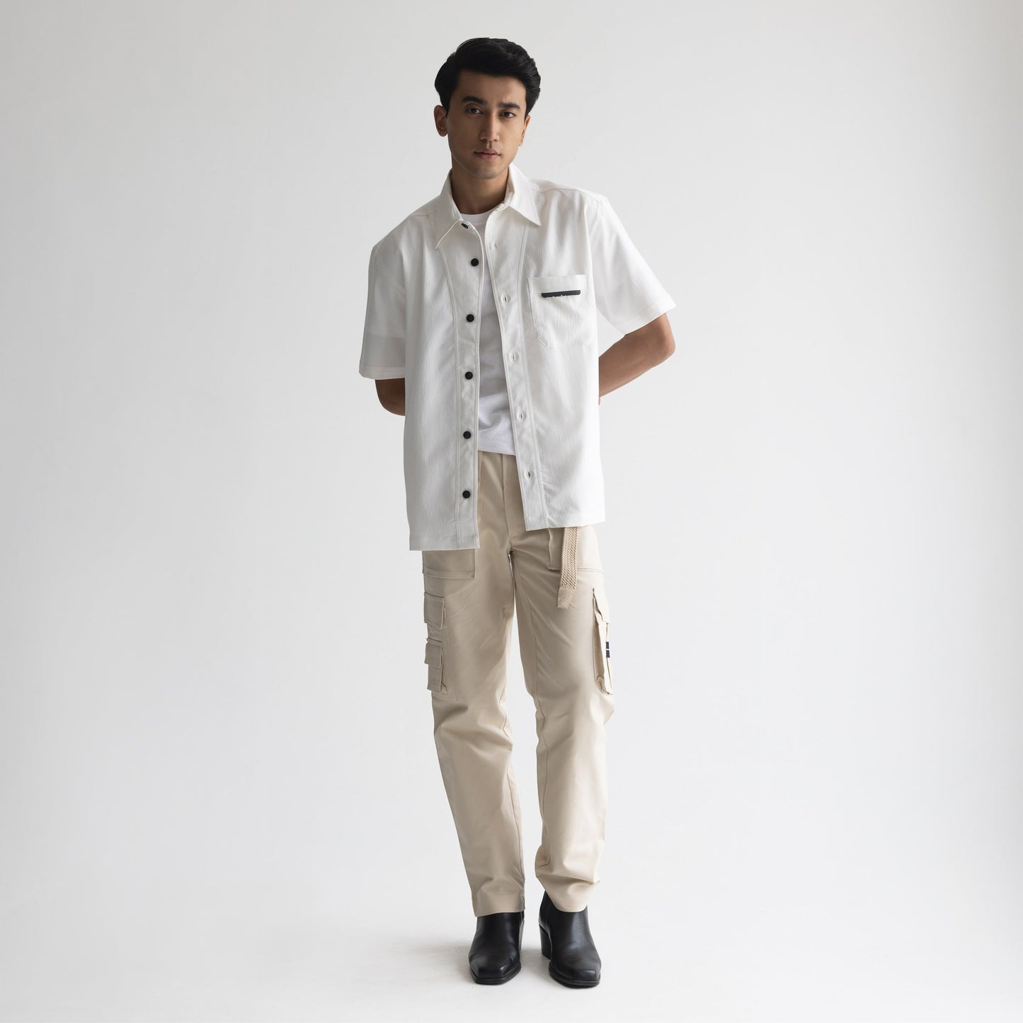 Warping theories CRINKLE SHIRT