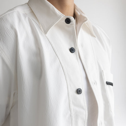 Warping theories CRINKLE SHIRT