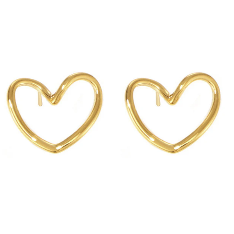 AIMES EARRINGS - 18K GOLD-PLATED