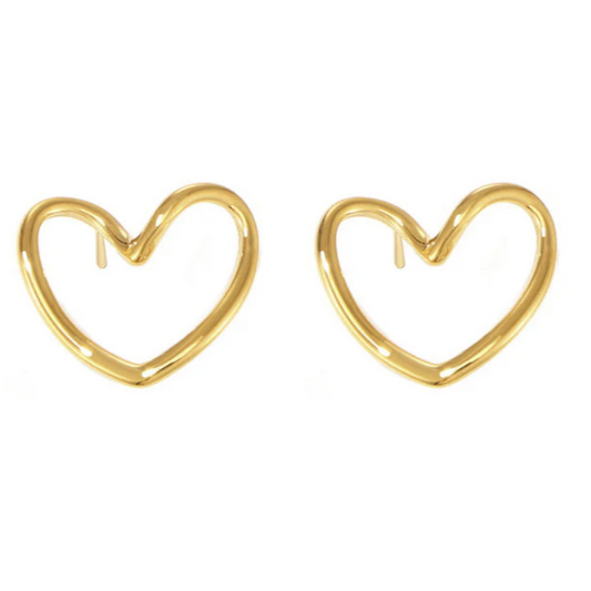 AIMES EARRINGS - 18K GOLD-PLATED