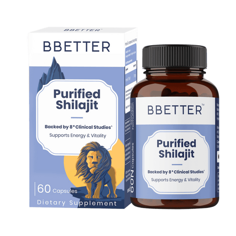 BBETTER Purified Shilajit (1 Month Course)
