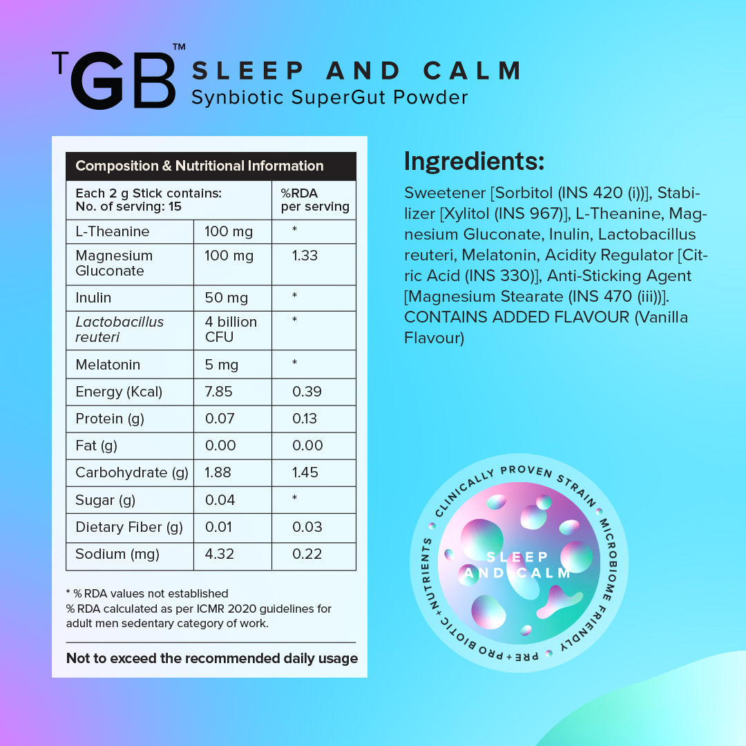 Good bug Sleep and Calm | Improves Sleep
