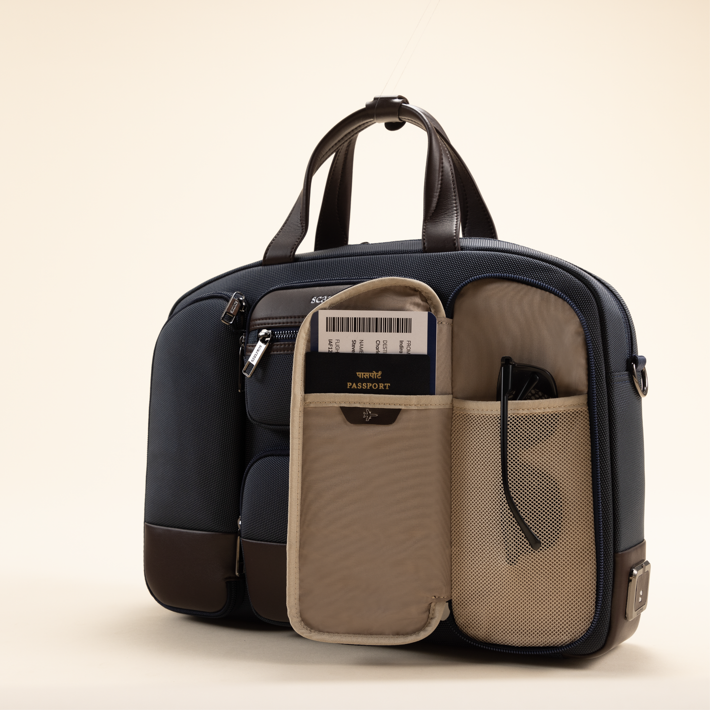 Scaters The Terminal | Office Messenger Bag - Navy Blue