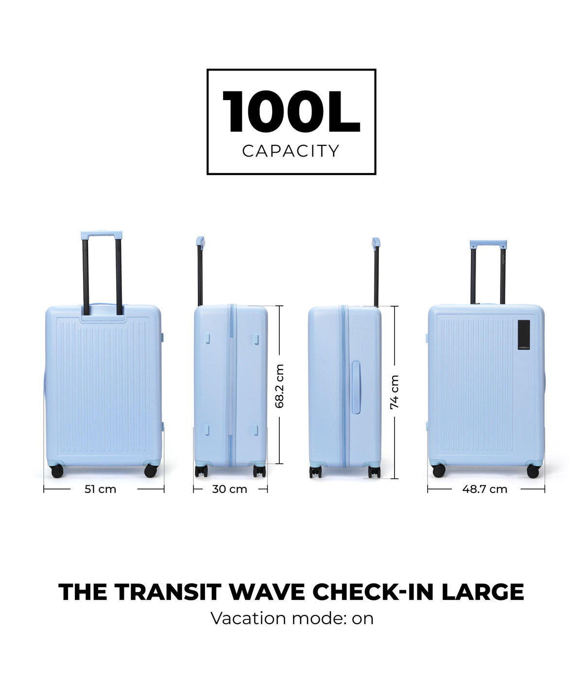 Mokobara The Transit Wave - Check-in Large