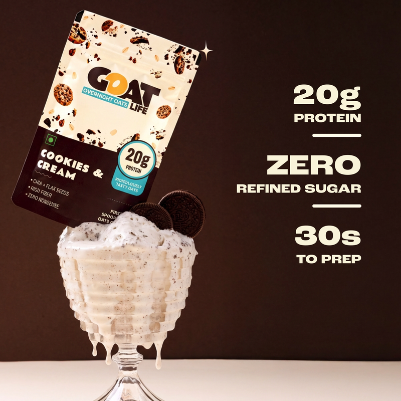 COOKIES AND CREAM - (PACK OF 5)