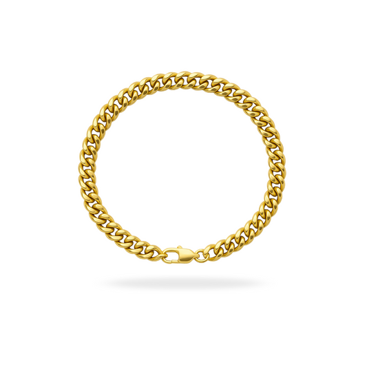 Cuban Bracelet 8MM (GOLD)