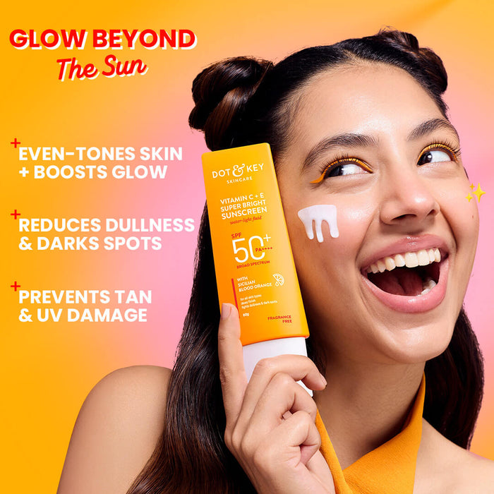 Dot & Key Vitamin C + E Sunscreen, SPF 50+ PA++++
