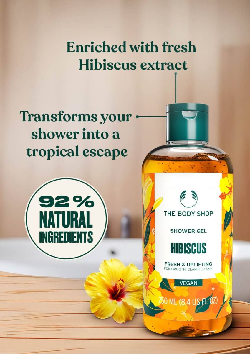 The body shop Hibiscus Shower Gel- 250ML