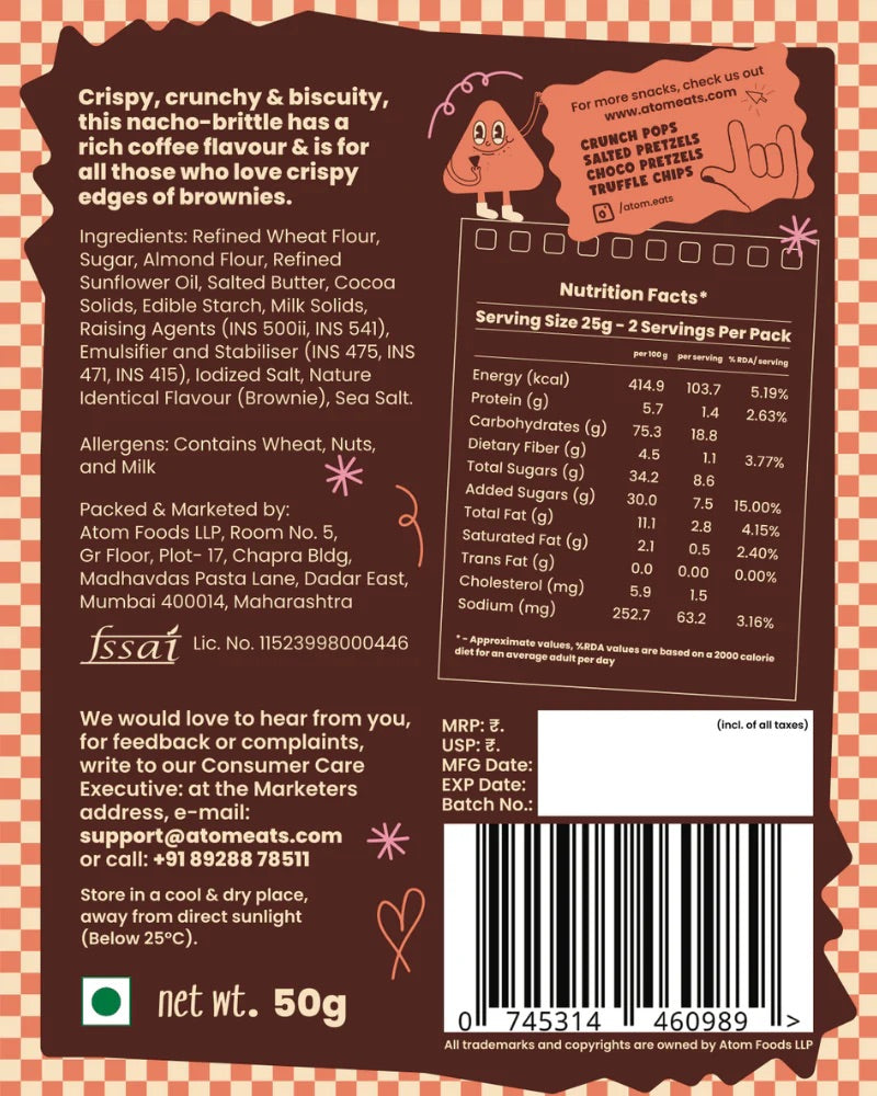 BROWNIE NACHOS (50G PACK)
