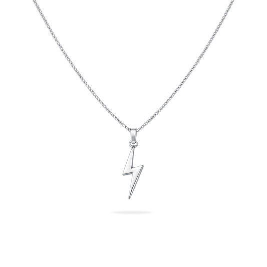 FLASH PENDANT WITH CHAIN (SILVER)