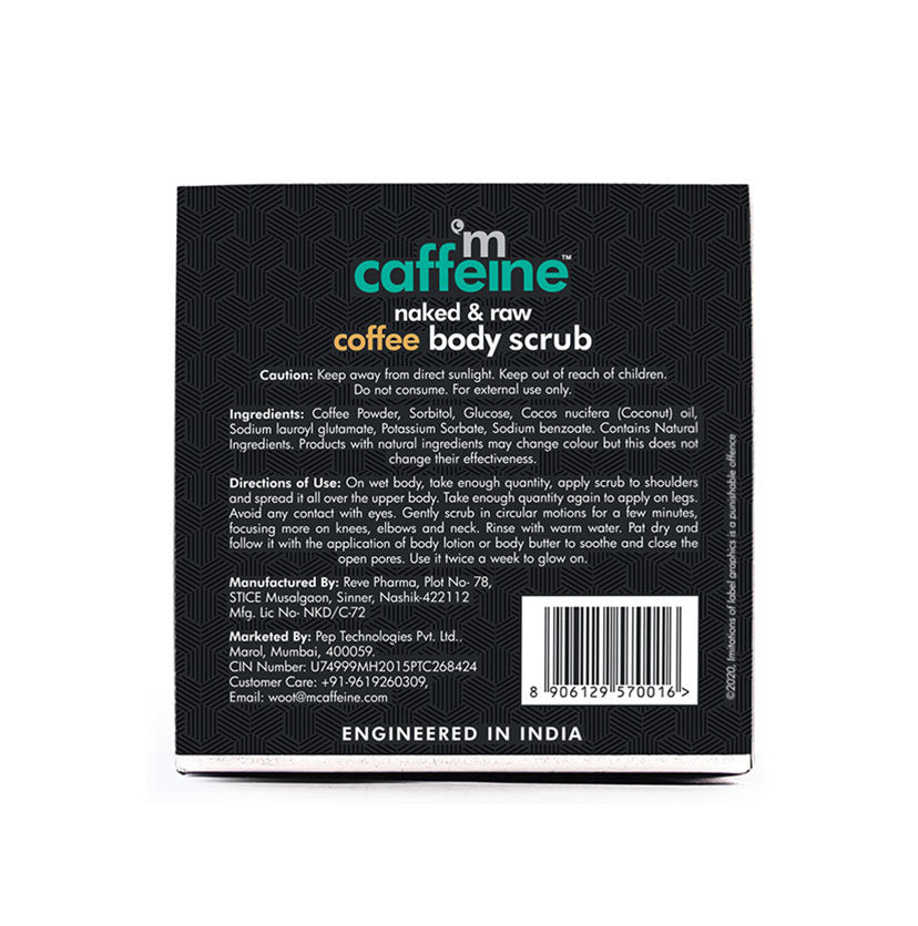 Mcaffeine Coffee Body Scrub - 100 g