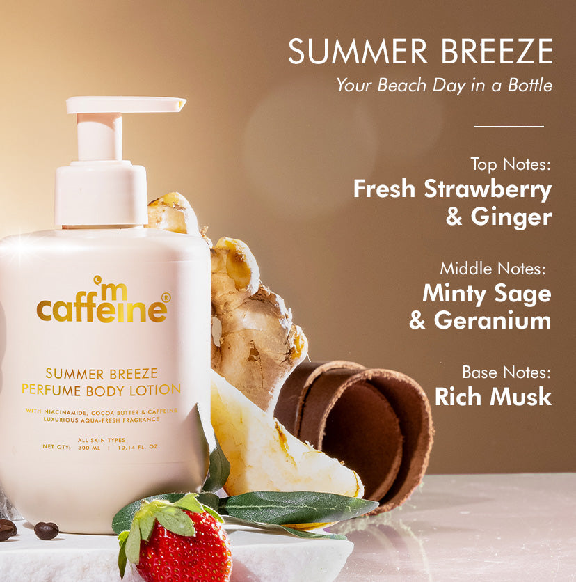 Mcaffeine Summer Breeze Perfume Body Lotion