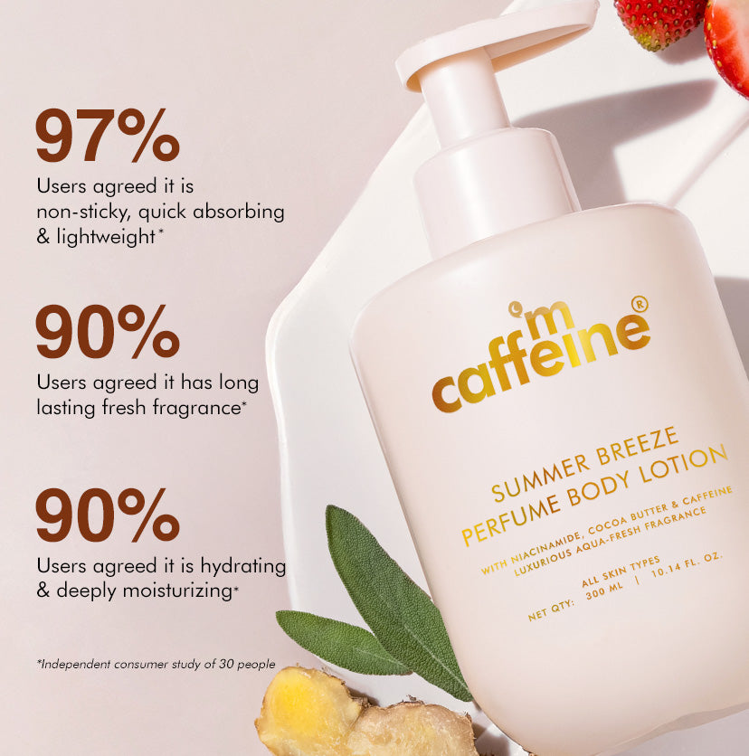 Mcaffeine Summer Breeze Perfume Body Lotion