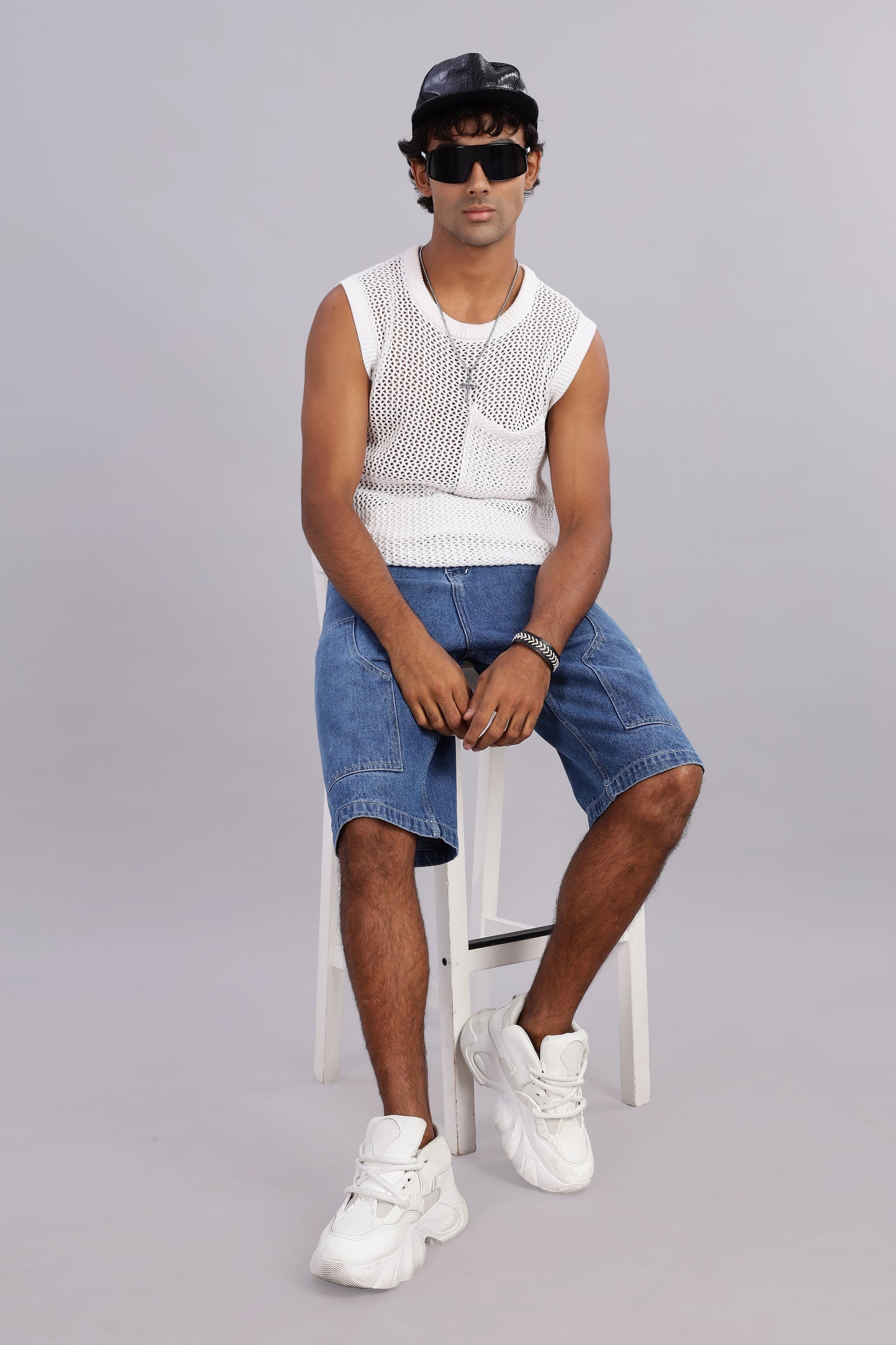 Vintage Blue Carpenter Denim Jorts