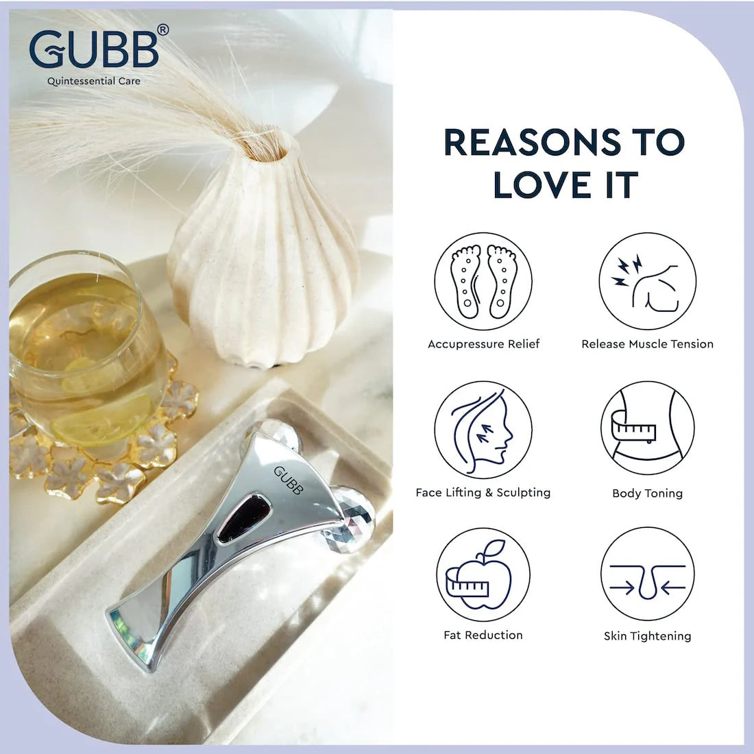 Gubb 3D Face & Body Massager